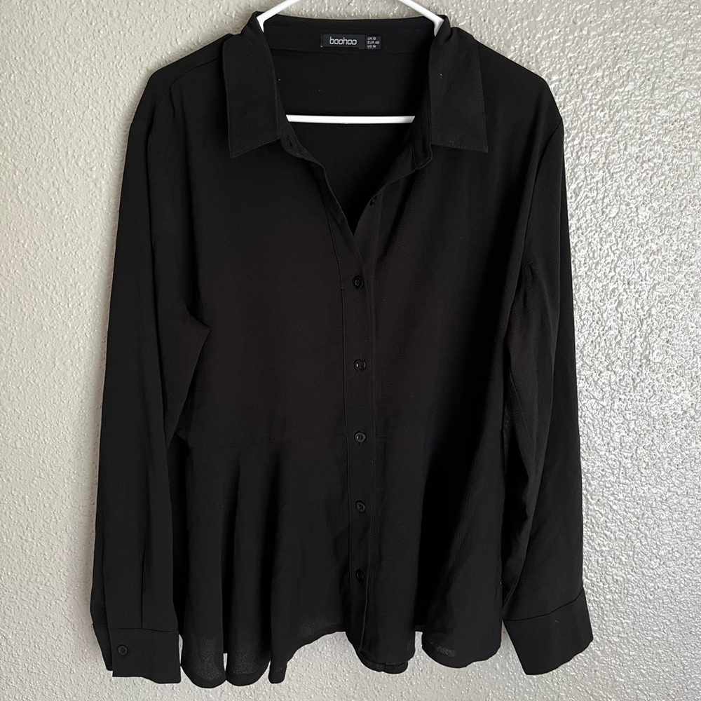 Black Babydoll Shirt